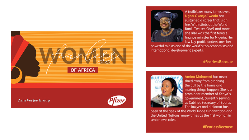 Fearless Women of Africa Playing Cards