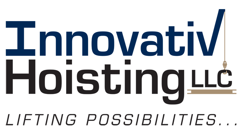 Innovative Hoisting Tagline "Lifting Possibilities" Logo